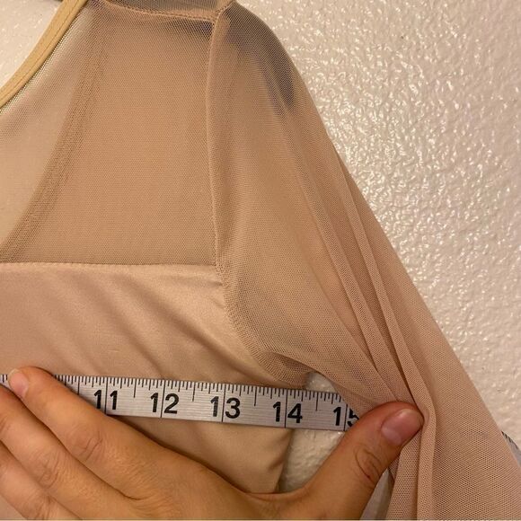 WEISSMAN Dance lyrical dress brown tan ombre When We're Older D10476 SA - Picture 8 of 12